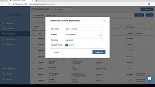 Stessa Video Tours Financial Reports [upl. by Noffets]