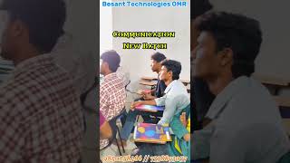 Placement TrainingJoin amp Get Hired within 2 MonthsBesant Technologies OMR job shorts ytshorts [upl. by Sucramal]