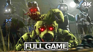 FIVE NIGHTS AT FREDDYS 3 Full Gameplay Walkthrough  No Commentary 【FULL GAME】4K 60FPS Ultra HD [upl. by Nosduh884]