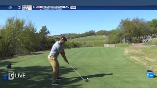 Bryson DeChambeau vs Tommy Fleetwood  WGC Match Play 2021 [upl. by Buke]