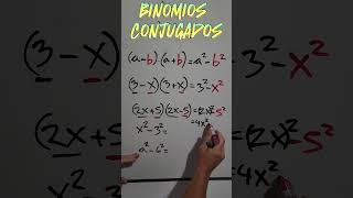 Binomio conjugado truco maths [upl. by Akenat]