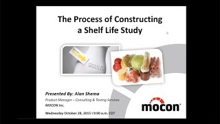 Webinar The Process of Conducting a Shelf Life Study  AMETEK MOCON [upl. by Ailam]