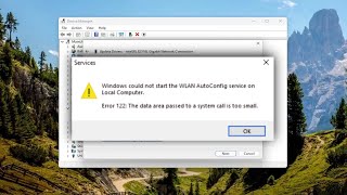 Fix Windows Could Not Start the WLAN Autoconfig Service Guide [upl. by Windsor]