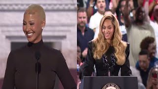 Amber Rose Calls Beyoncé Out For Copying Her Trump Rally Speech [upl. by Noicnecsa]