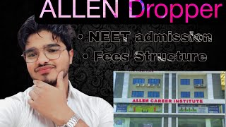 ALLEN NEET Dropper Batches Scholarship for NEET Student [upl. by Tami973]