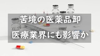 苦境の医薬品卸 医療業界にも影響か [upl. by Eiramasil]