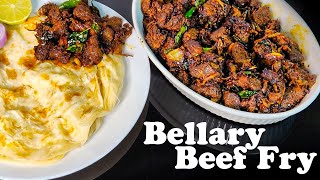 ബെല്ലാരി ബീഫ്  Bellary special beef fry  Special recipe [upl. by Malim128]