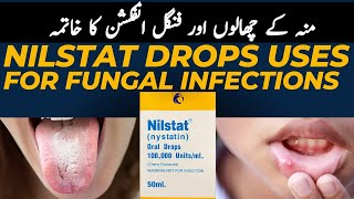 Nilstat drops Uses and side effects  Antifungal Drops For Mouth Infection [upl. by Attenwahs5]