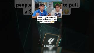 Devin amp Dylan are the 1st people in the world to pull a 300k card😱😂 [upl. by Chilson]