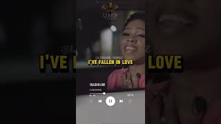 Chidinma fallen in love lyrics video lyricsvideo lyrics music [upl. by Leunam]