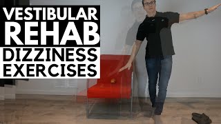 20 Dizziness Exercises For Home Vestibular Rehab  Dr Jon Saunders [upl. by Hales]