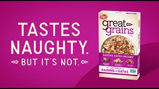 Great Grains Naughty taste Nice ingredients [upl. by Enialed]