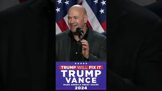 Dana White thanks Adin Ross Theo Von and Joe Rogan for winning Trump the Election [upl. by Raddy708]