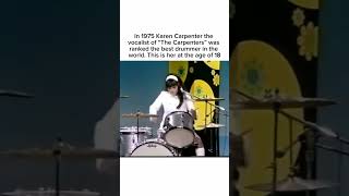 Karen Carpenter 1975 thecarpenters drummer bestdrummer [upl. by Orual9]