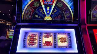 Hard Rock Casino Sacramento Quick Hit Super Wheel Happy Halloween [upl. by Ky]