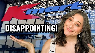 Kmart Shopping Fail Disappointing Finds  Vlogmas Day 6 [upl. by Sul]