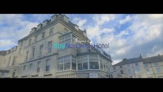 Bay Norbreck Hotel Scarborough Shot with a DJI Mavic Pro and a DJI Osmo [upl. by Aiela]