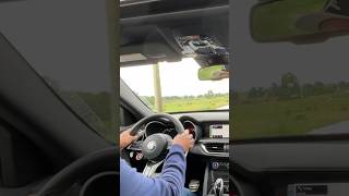 2024 AlfaRomeo ​⁠ Stelvio Quadrifoglio Quick Gear Shifting Thrills [upl. by Yetac367]