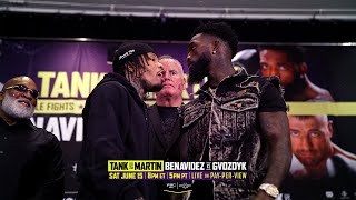 Gervonta Davis Makes Frank Martin FLINCH During Heated Faceoff [upl. by Lizabeth]