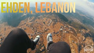 Paragliding in Ehden Lebanon [upl. by Akkimat]