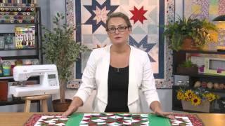 My First Quilt  Episode 23 Preview  Christmas Quilt Block Carpenter’s Star [upl. by Onailerua]