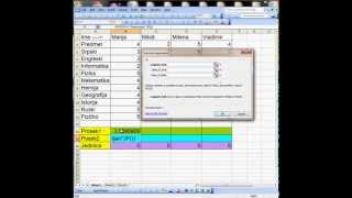 Prosek učenika  Microsoft excel [upl. by Seed]