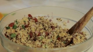 Lets Cook  Quinoa Salad [upl. by Anyal]