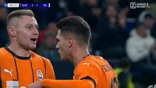 Georgiy Sudakov Goal  Shakhtar Donetsk vs Young Boys 21 All Goals Results amp Extended Highlights [upl. by Ring448]