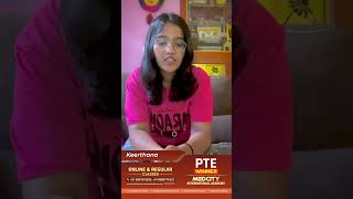 PTE Winner Keerthana  Medcity  Best PTE Coaching in Kerala [upl. by Loresz]