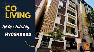 Affordable CoLiving PG amp Hostels  Gowlidoddy Hyderabad  CoLiving Flats 🏠 [upl. by Anaidiriv]