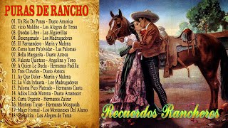 PURAS DE RANCHO  MUSICA MEXICANA DEL AYER 20 CANCIONES DEL RANCHO VIEJITAS VARIOS ARTISTAS [upl. by Ahseki853]