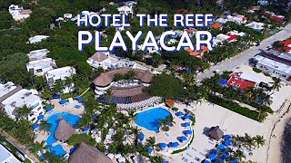 Hotel The Reef Playacar Mexico 🇲🇽 Riviera Maya Playacar Playa del Carmen Drone Footage [upl. by Candi]