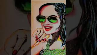 mygreen girl art malerei kunst love sizilien artist youtubeaugustahurzlm [upl. by Avram]