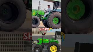 Nishu deshwal 😭stunt in Real Vs Game shorts short John Deere tractor tracto [upl. by Itirahc]