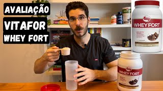 Whey Fort é bom Avaliação e minhas impressões do produto [upl. by Attennod]