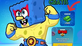 come riscattare 1000 verdoni GRATIS su BRAWL STARS [upl. by Nilla]