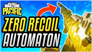 THE NEW BEST GUN IN WARZONE PACIFIC Zero Recoil Automaton Loadout Caldera [upl. by Feingold]