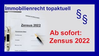 Achtung Zensus 2022 ab sofort  Tutorial [upl. by Rosina]