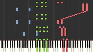 Chopsticks Duet  versión de Emmanthe Piano Tutorial Synthesia [upl. by Eniamrej347]