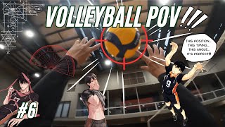 POV YOURE KAGEYAMA  POV Volleyball 6 [upl. by Joye]