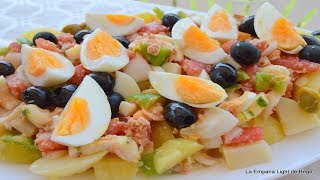 Ensalada de Verano ó Ensalada Campera con trucos [upl. by Nerrak32]