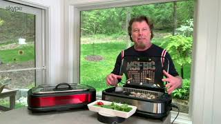 PowerXL Smokeless Indoor Electric Grill Pro w Griddle Offer on QVC [upl. by Ettedranreb]