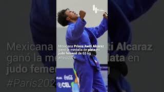 Prisca Awiti Alcaraz ganó la medalla de plata en el judo femenil [upl. by Ventura302]