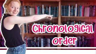 i orgainized my books chronologically [upl. by Esdras]