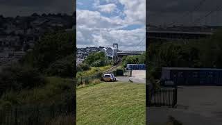 HST GWR exiting IK Brunel bridge with 2 tonne [upl. by Penney71]