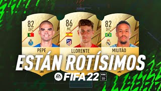 PRIMEROS JUGADORES ROTÍSIMOS FIFA 22 ULTIMATE TEAM [upl. by Amedeo]