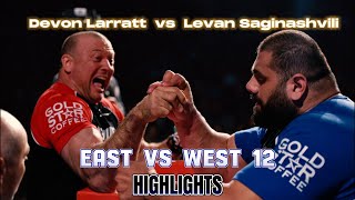 Devon Larratt vs Levan Saginashvili HIGHLIGHTS levansaginashvili devonlarratt [upl. by Flavius883]