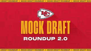 Chiefs Mock Draft Roundup 20  NFL Draft 2023 [upl. by Ffirahs723]