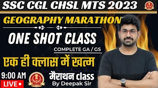 Indian Geography Complete Marathon Class  TOP 300 QUESTIONS ssccgl cgl2023 [upl. by Slaby555]