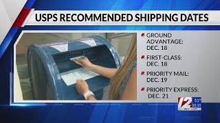 USPS announces holiday shipping recommendations for 2024 [upl. by Dibbell]